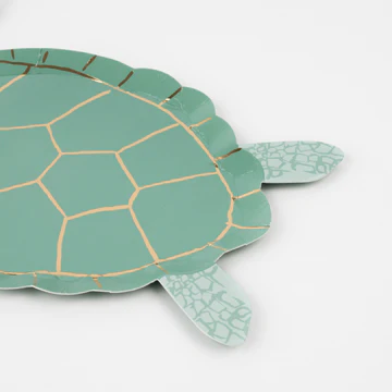 Turtle Plates (x8)