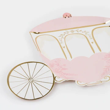 Princess Carriage Plates (x8)