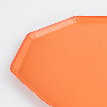 Papaya Side Plates (x 8)