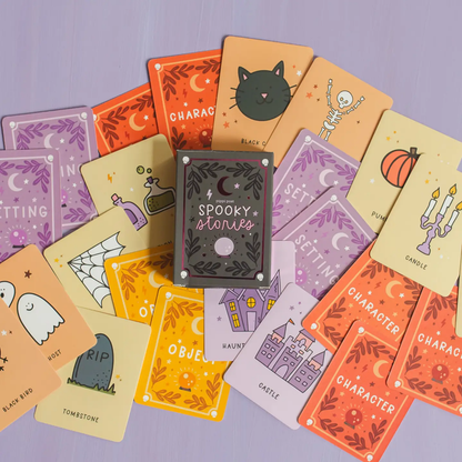 Spooky Stories Storytelling Prompts Card Game