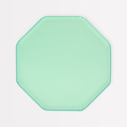 Sea Foam Green Side Plates (x 8)