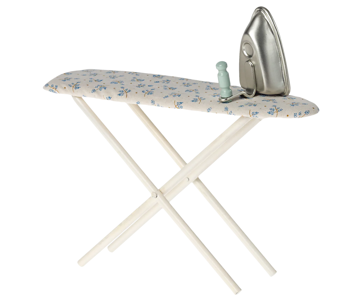 Miniature Iron and Ironing Board