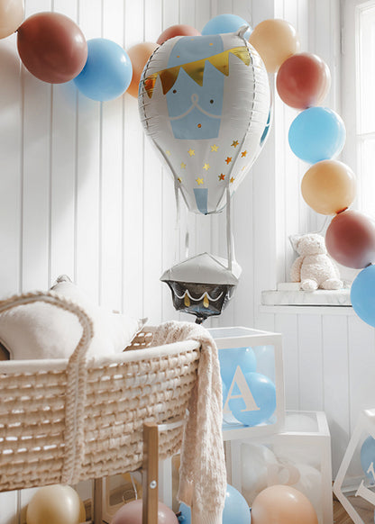 Hot Air Foil balloon - Balloon 4D, 36x110 cm, mix