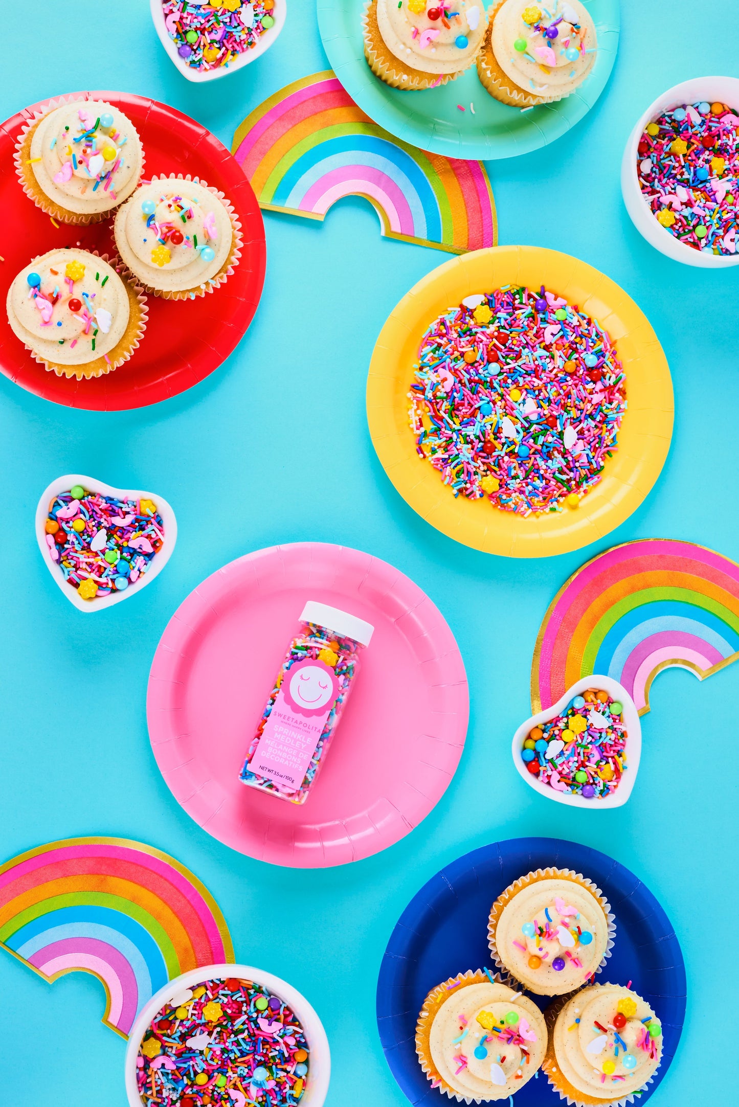 Double Rainbow Sprinkle Medley