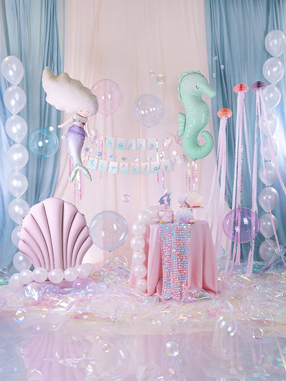 Balloon Sphere, 40cm, transparent pink