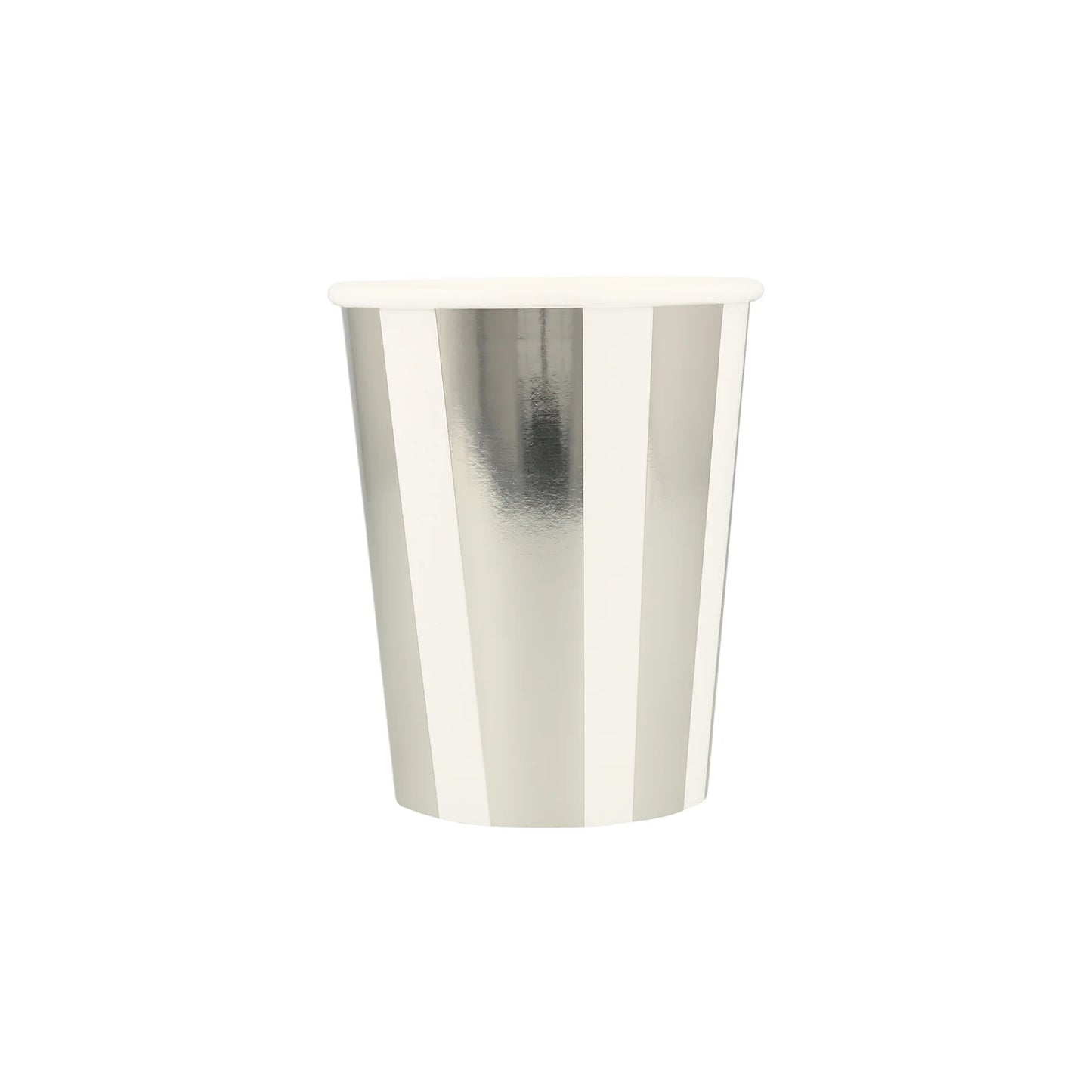 Silver Stripe Cups