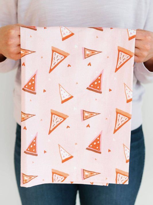 Pizza Full Pattern Flour Sack Towel | Valentine's Kitchen