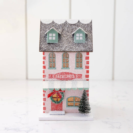 VIL1051 - Village Christmas Paper Bakery Decoration