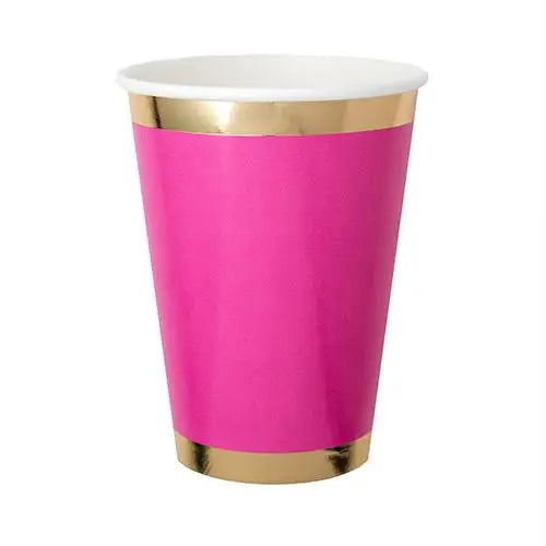 Posh Pinky Pie 12 oz Cups - 8 Pk.