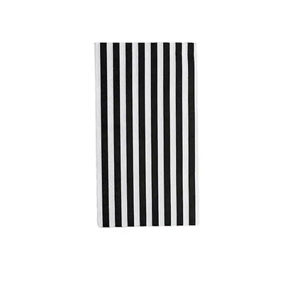 Black and White Striped Guest Napkins - 16 Pk.