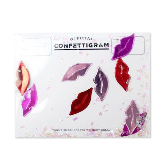 Confettigram - Sugar Lips Love Card