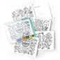 Box of 12 - Color-In Postcard Kit