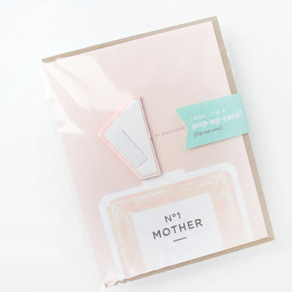 No. 1 Mother Pop-up Mother's Day Card