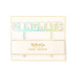 Basic Congrats Cake Topper - Holographic