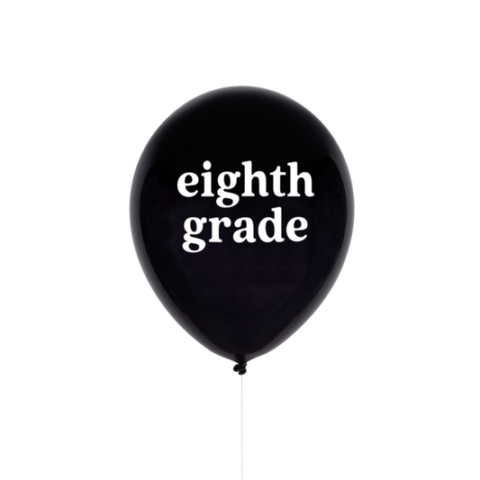 Eighth Grade Printed Balloon