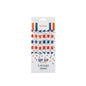 Red/White/Blue Stripe Reusable Straws