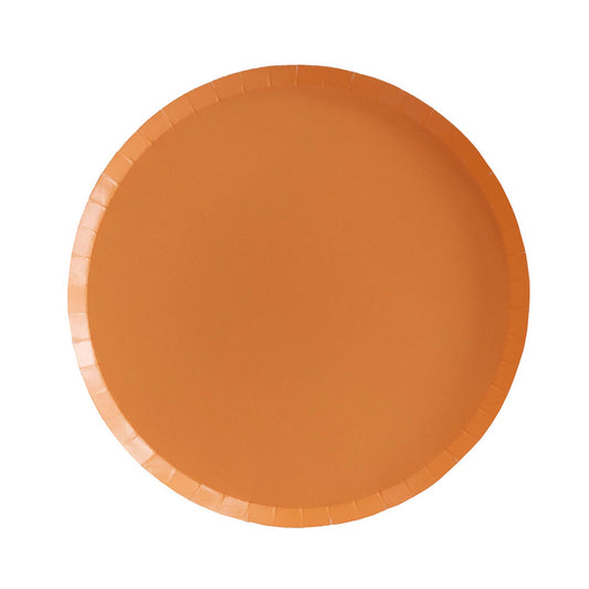 Shades Collection Apricot Dinner Plates