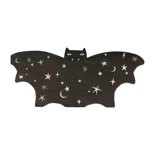 Sparkle Bat Napkins (set of 16)