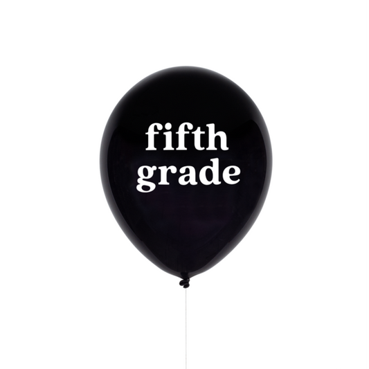 Fifth Grade Printed Balloon