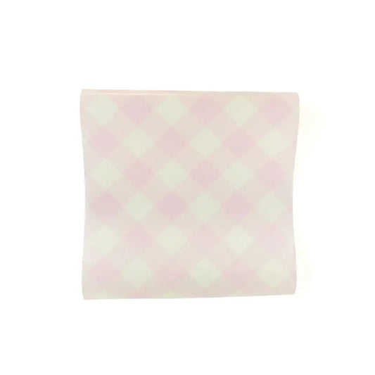 Cake By Courtney Pink Gingham Paper Table Runner