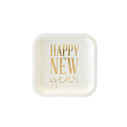 Happy New Year 7" Plate