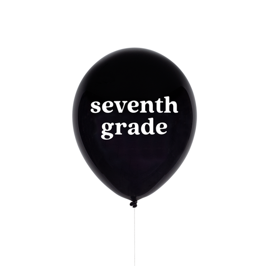 Seventh Grade Printed Balloon