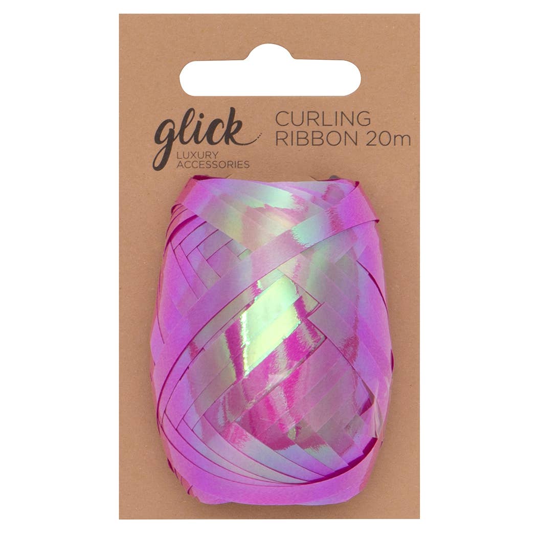 CURLING IRRIDESCENT PINK