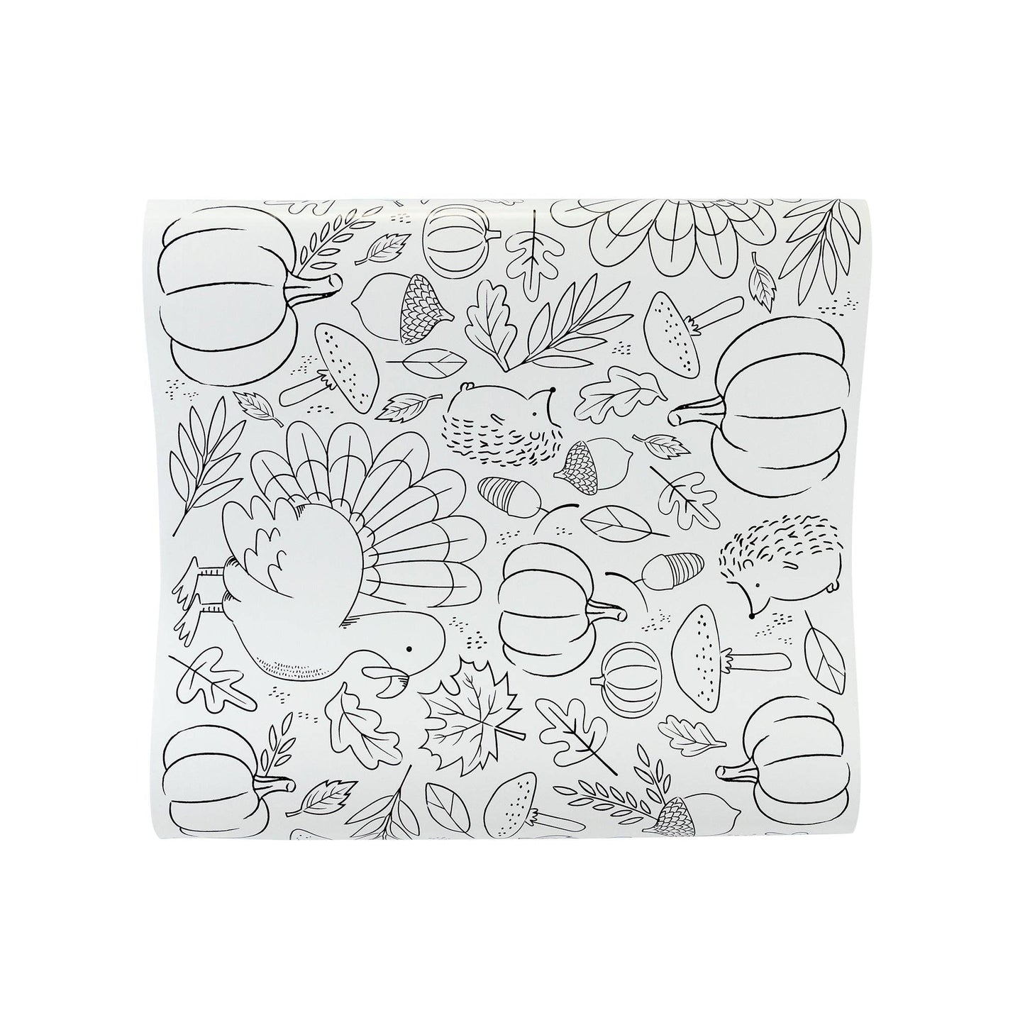 PLTBR88 -  Harvest Coloring Paper Table Runner