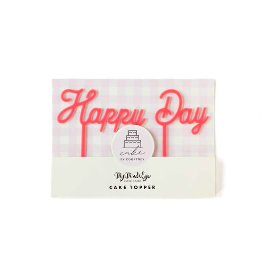 Cake By Courtney Happy Day Cake Topper