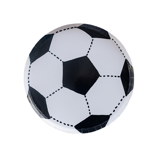Good Sport Small Soccer Ball Plates - 8 Pk.