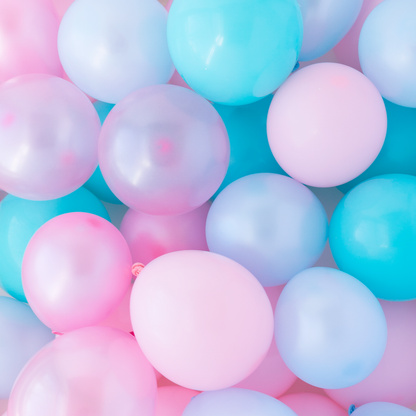 Cotton Candy Mini Balloons