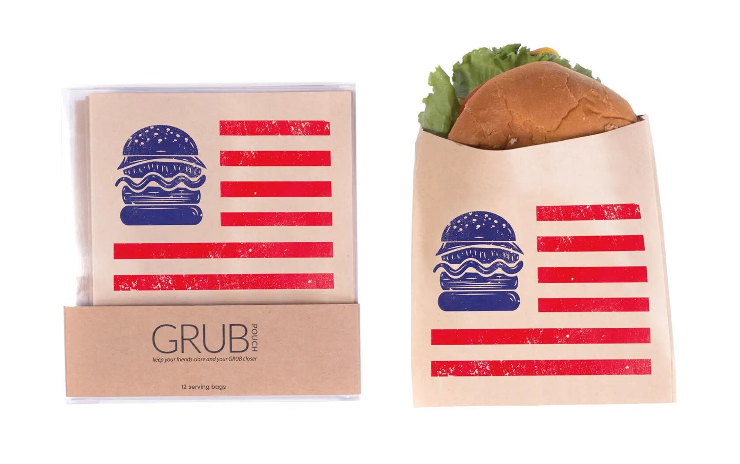 Eat Drink Host-All American Grub Pouches