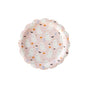 Trick or Treat Icon Scalloped Plate