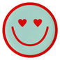 Ceramic Trinket Dish | Red Smiley Face