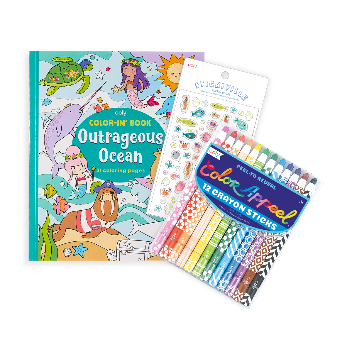 Outrageous Ocean Appeel Coloring Pack