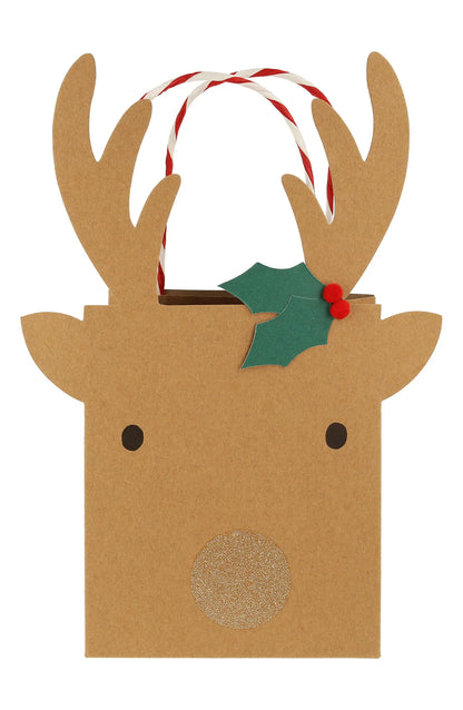 Small Reindeer Gift Bags (x 2)