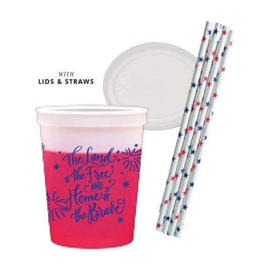 4th of July | Color Changing Cups