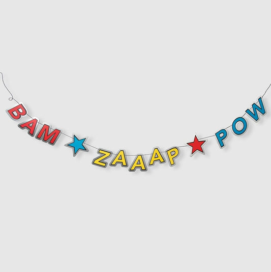 Bam Zaaap Bow Banner
