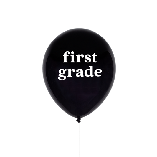 First Grade Printed Balloon