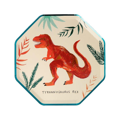 Dinosaur Kingdom Side Plates (Set of 8)