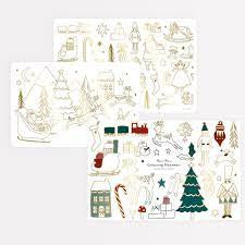 Christmas Coloring Placemats