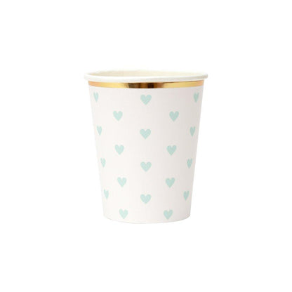 Party Palette Heart Cups (set of 8)