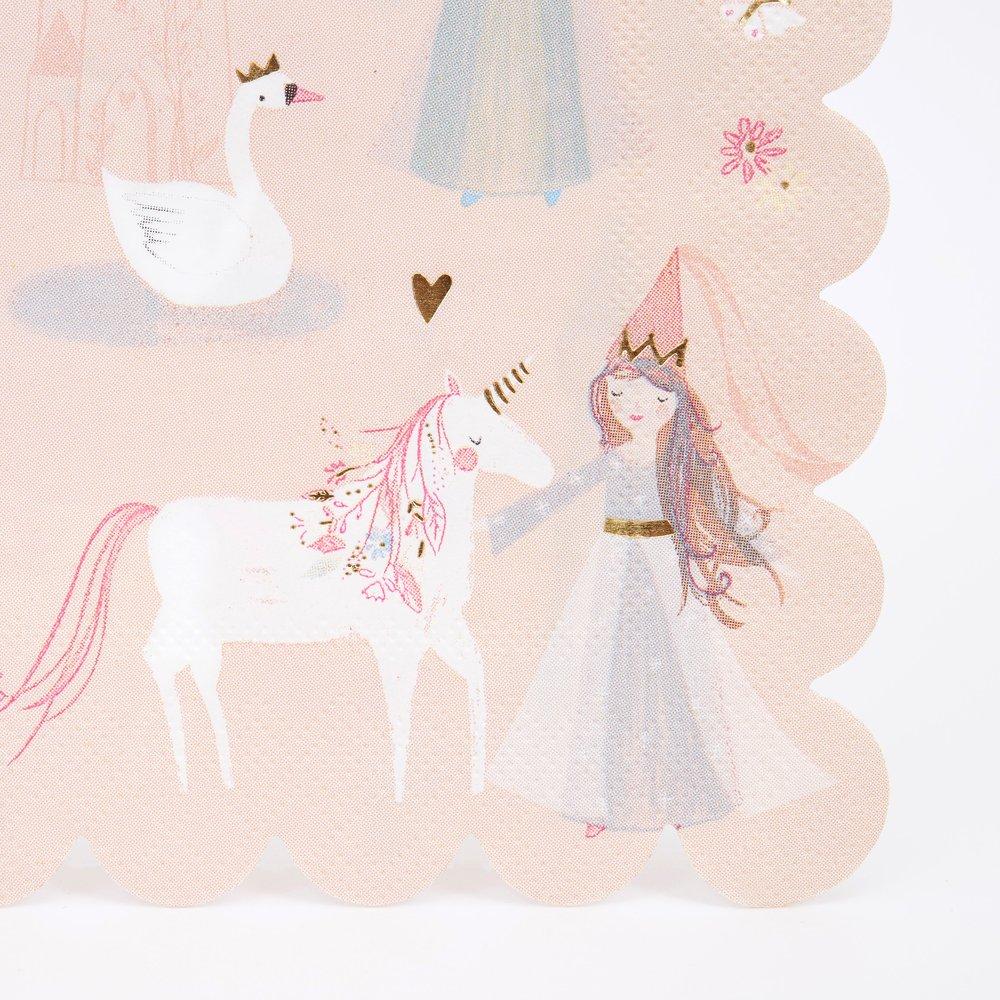 Princess Large Napkins (set of 16)
