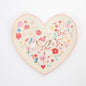 Valentine Heart Die Cut Plates (set of 8)