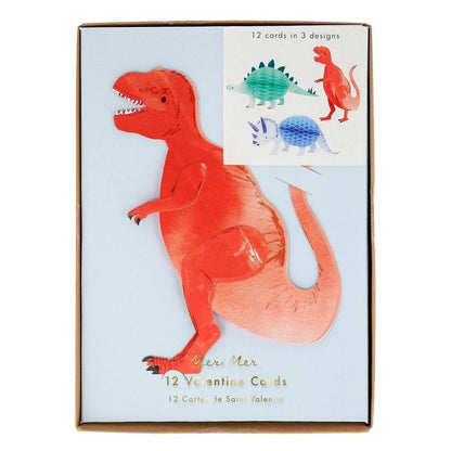 Dinosaur Valentine Cards (set of 12)