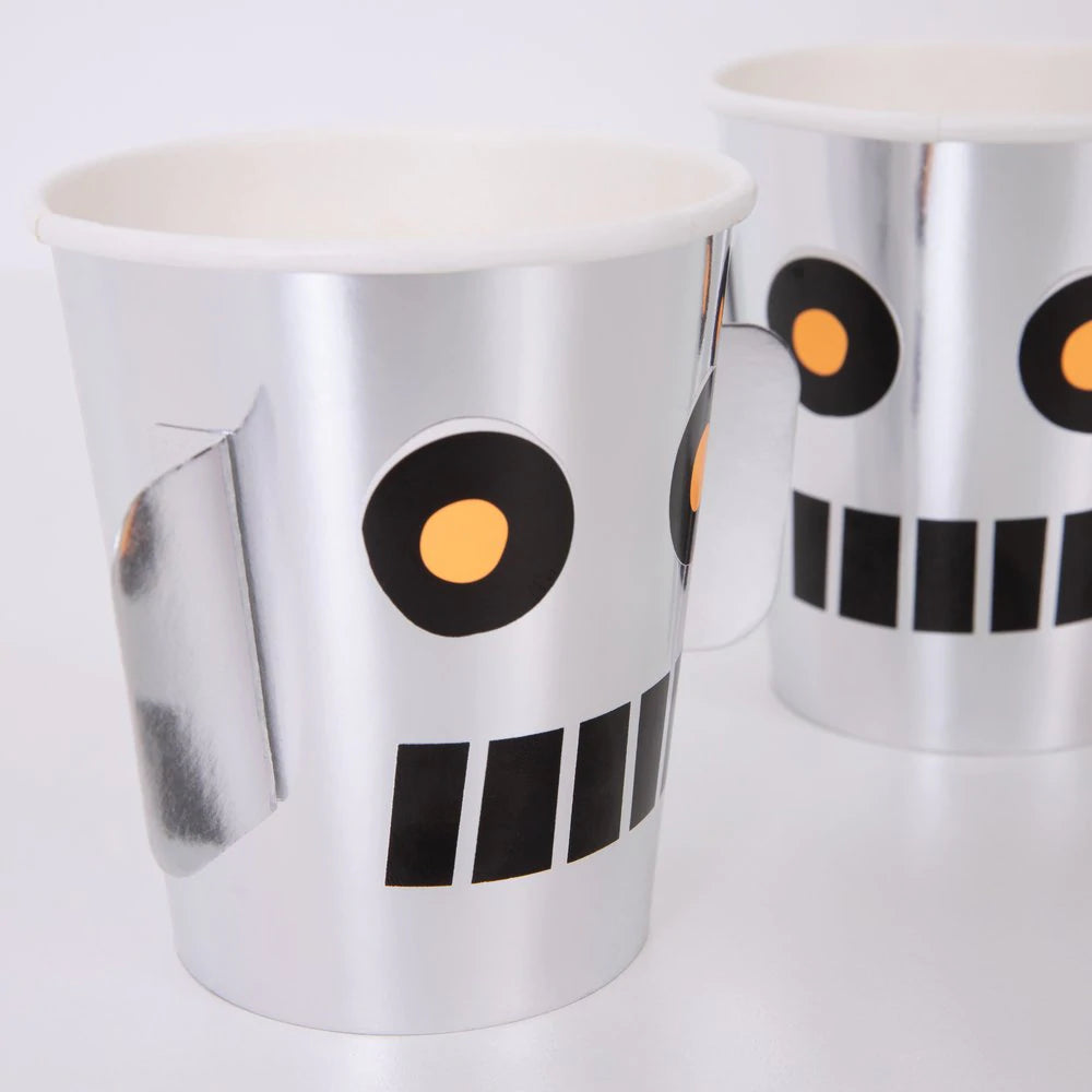 Robot Cups (x 8)