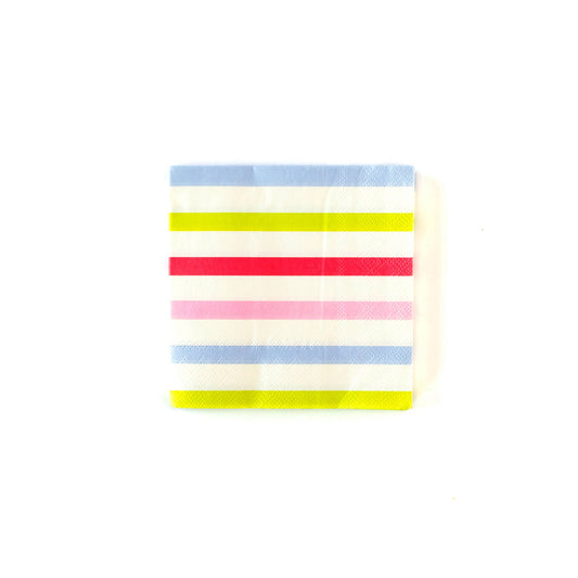 Basic Stripe Bakery 5" Napkins