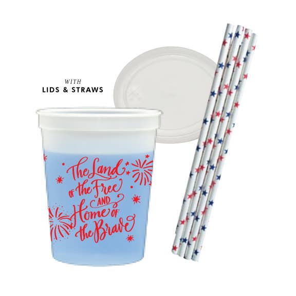 4th of July | Color Changing Cups