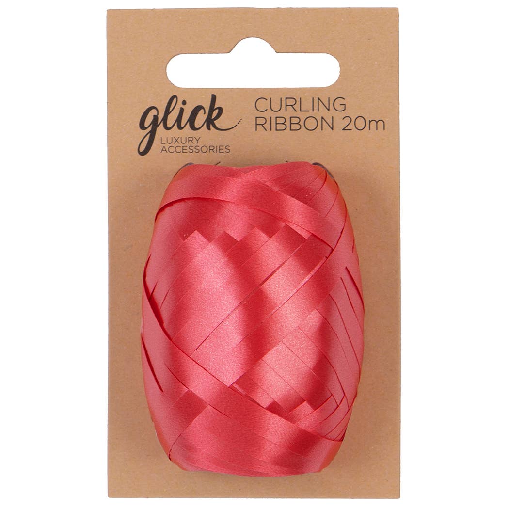 CURLING RIBBON RED
