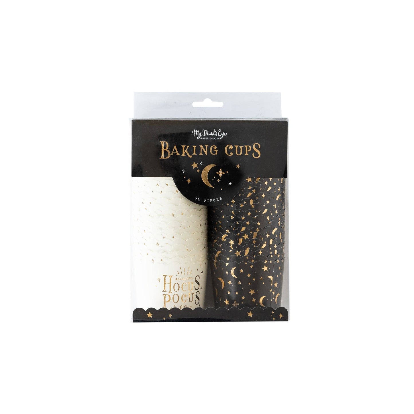 Gold Foil Hocus Pocus Food Cups (50 pcs)